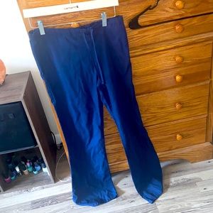 Navy blue scrub pants